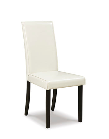 A2Z Furniture - Ashley Furniture - Kimonte Dining Room - Dining Chair (Set of 2) / Ivory - D250-01X2