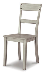 A2Z Furniture - Ashley Furniture - Loratti Dining Room - Dining Chair (Set of 2) / Gray - D261-01X2