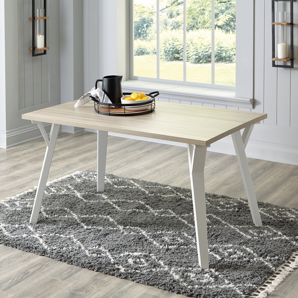 A2Z Furniture - Ashley Furniture - Grannen Dining Room - Dining Chair (Set of 2) / White - D407-01X2