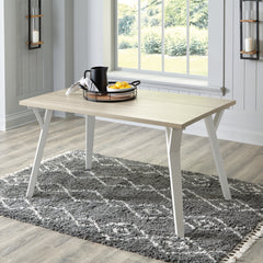A2Z Furniture - Ashley Furniture - Grannen Dining Room - Dining Chair (Set of 2) / White - D407-01X2