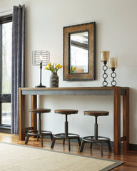 A2Z Furniture - Ashley Furniture - Torjin Dining Room - Counter Height Stool (Set of 2) / Brown/Gray - D440-024X2