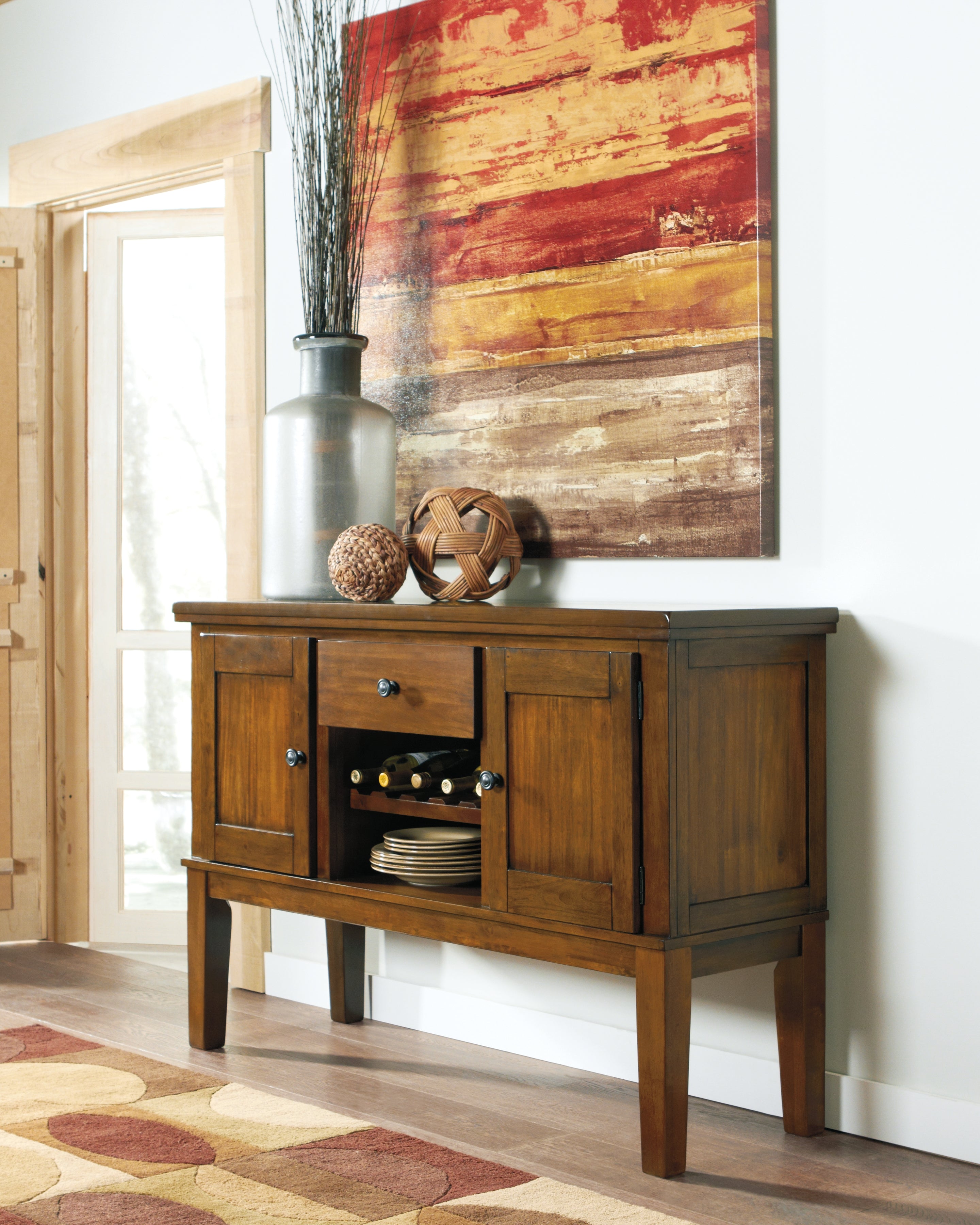 A2Z Furniture - Ashley Furniture - Ralene Dining Room - Dining Room Server / Medium Brown - D594-60