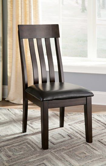 A2Z Furniture - Ashley Furniture - Haddigan Dining Room - Dining Chair (Set of 2) / Dark Brown - D596-01X2