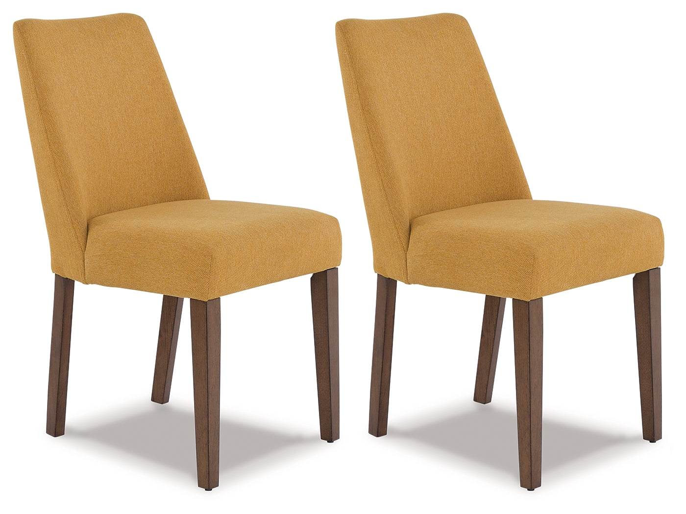 A2Z Furniture - Ashley Furniture - Lyncott Dining Room - Dining Chair (Set of 2) / Mustard/Brown - D615-04X2