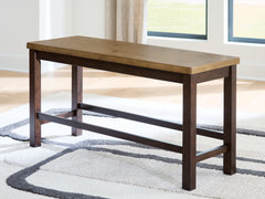 A2Z Furniture - Ashley Furniture - Rylandeen Dining Room - Double Counter Bench (1/CN) - PCD651-09