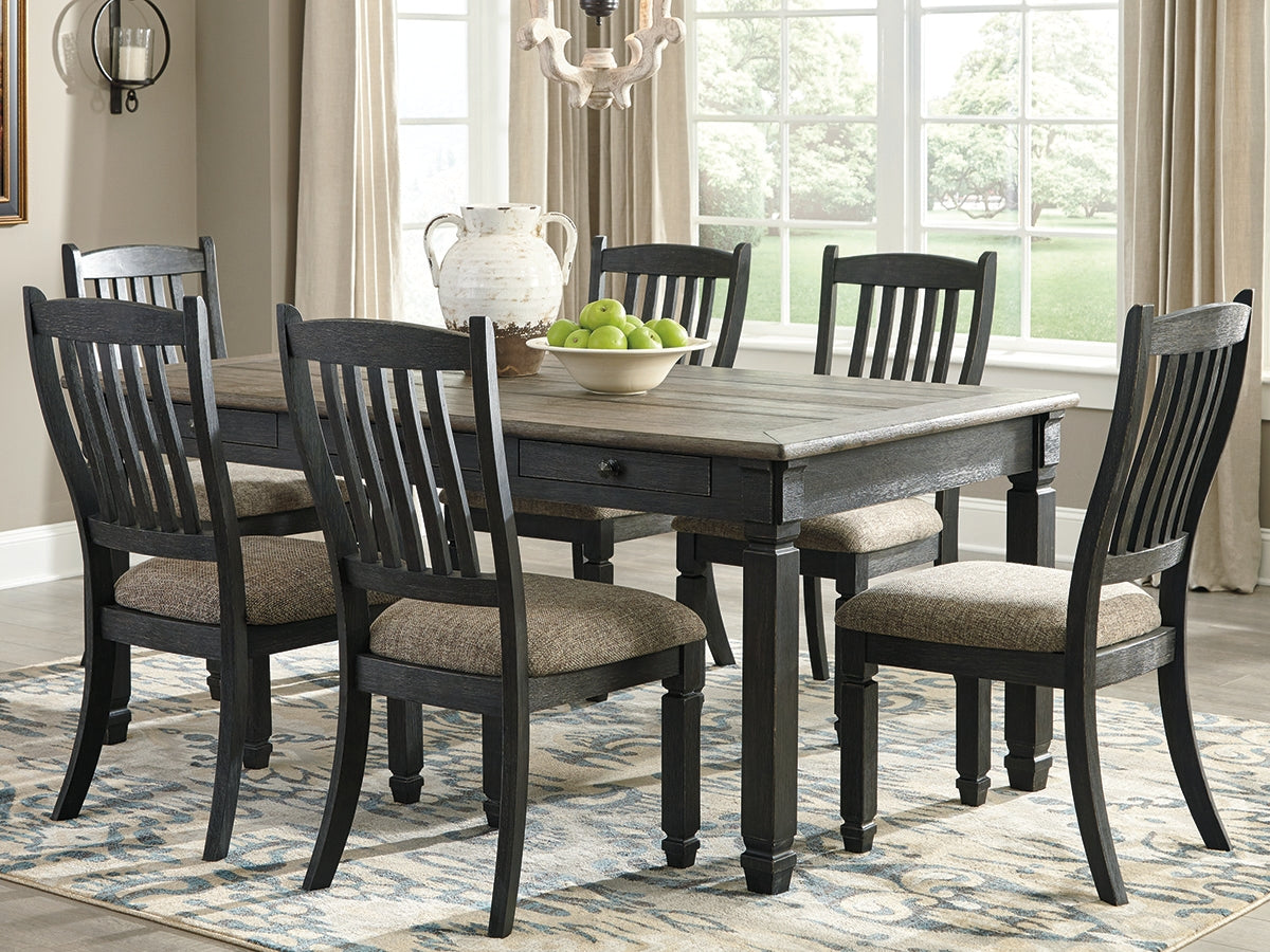 A2Z Furniture - Ashley Furniture - Tyler Creek Dining Room - Rectangular Dining Room Table / Black/Gray - D736-25