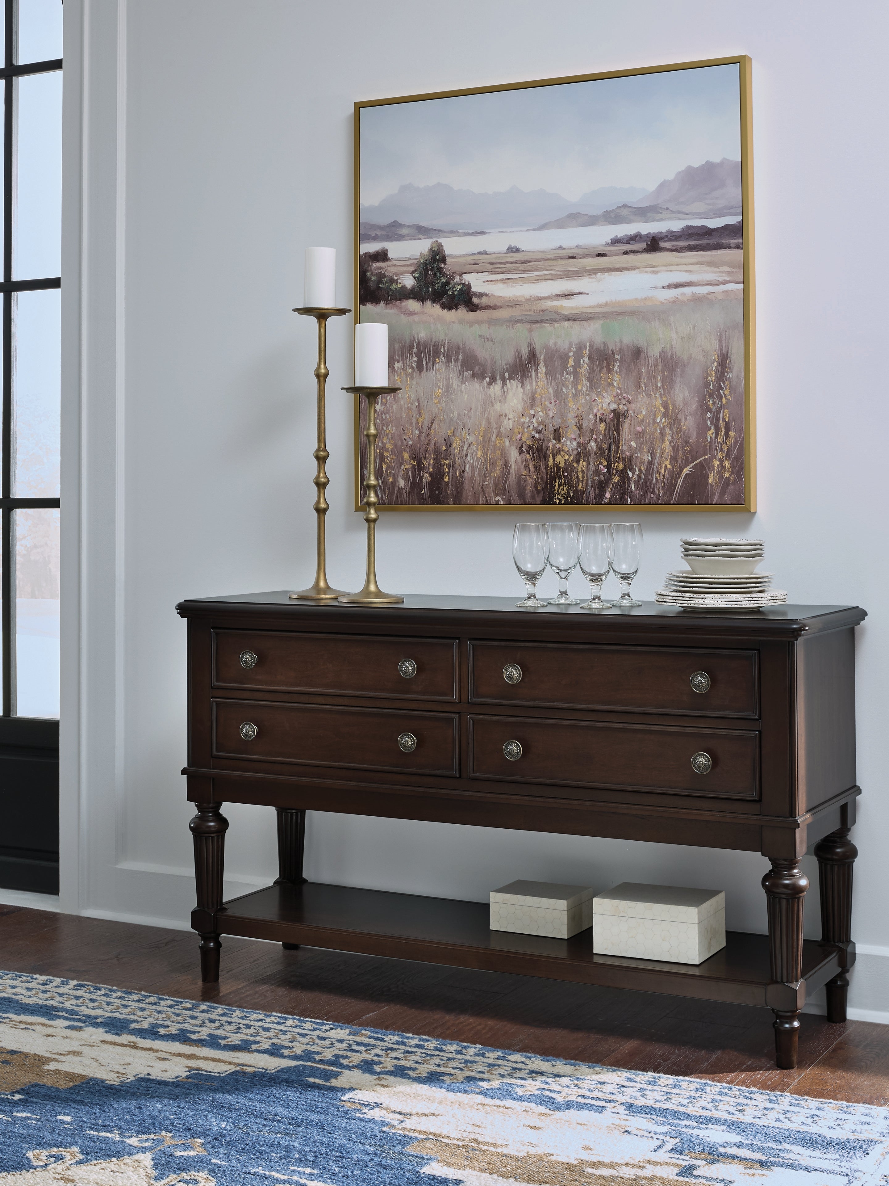 A2Z Furniture - Ashley Furniture - Lavinton Dining Room - Dining Room Server / Brown - D764-60