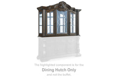 A2Z Furniture - Ashley Furniture - Maylee Dining Room - Dining Extension Table / Dark Brown - D947D5
