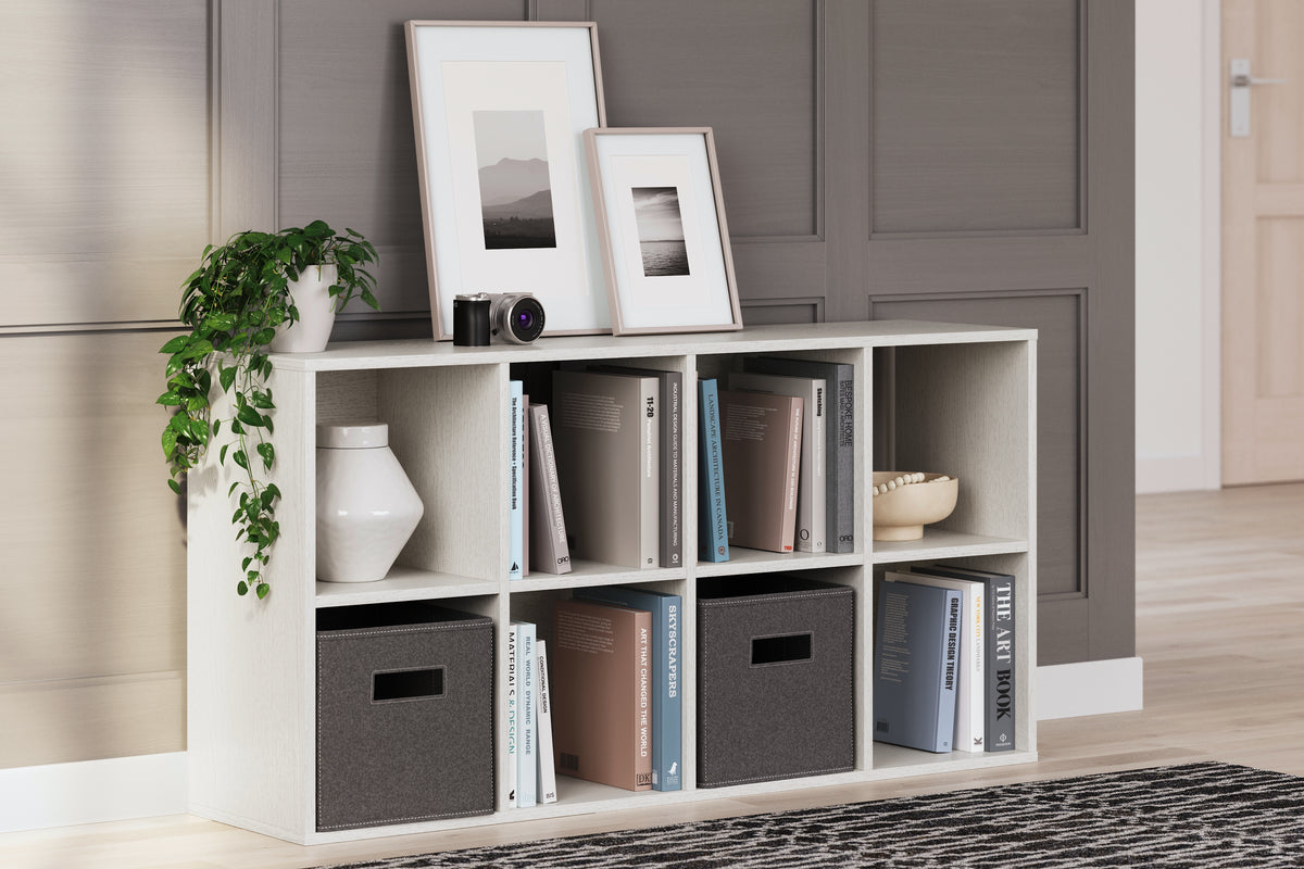 A2Z Furniture - Ashley Furniture - Aprilyn Eight Cube Organizer - Eight Cube Organizer / White - EA1024-4X2