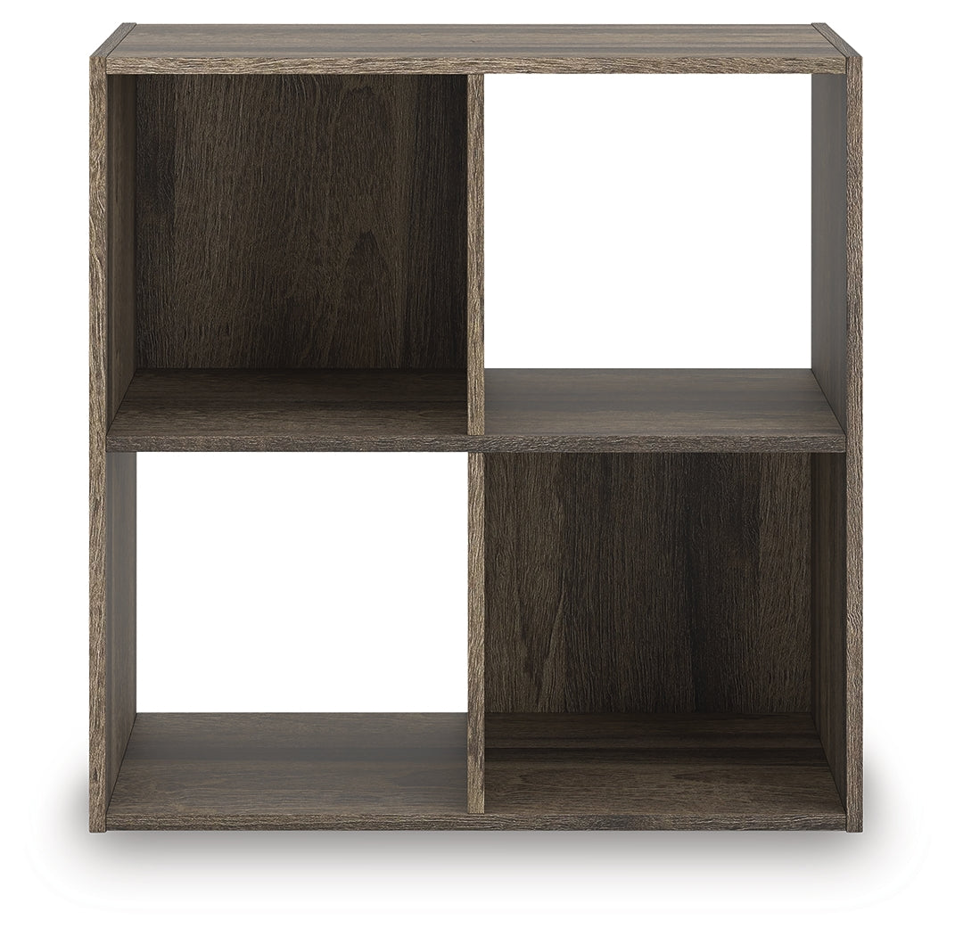 A2Z Furniture - Ashley Furniture - Shallifer Four Cube Organizer - Four Cube Organizer / Brown - EA1104-2X2