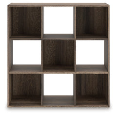 A2Z Furniture - Ashley Furniture - Shallifer Nine Cube Organizer - Nine Cube Organizer / Brown - EA1104-3X3