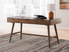 A2Z Furniture - Ashley Furniture - Lyncott Office Desk - Home Office Desk / Brown - H615-44