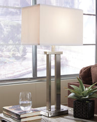 A2Z Furniture - Ashley Furniture - Aniela Lighting - Metal Table Lamp (Set of 2) / Bronze Finish - L204074