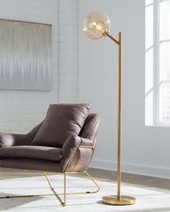 A2Z Furniture - Ashley Furniture - Abanson Lighting - Metal Floor Lamp (1/CN) / Black - L734381
