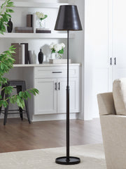 A2Z Furniture - Ashley Furniture - Wimner Lighting - Metal Floor Lamp (1/CN) / Antique Bronze Finish - L208461