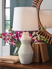 A2Z Furniture - Ashley Furniture - Dawthorne Lighting - Paper Table Lamp (1/CN) / Cream - L236034