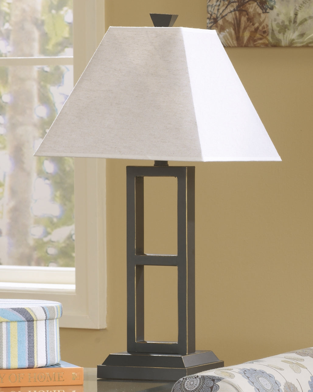 A2Z Furniture - Ashley Furniture - Deidra Lighting - Metal Table Lamp (Set of 2) / Black - L318924