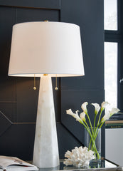 A2Z Furniture - Ashley Furniture - Laurellen Lighting - 2-Piece Lamp Set / White - L429064X2