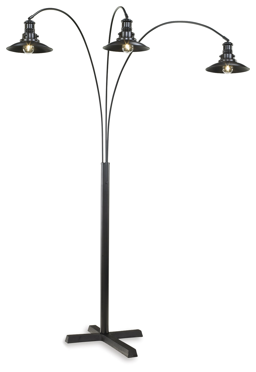 A2Z Furniture - Ashley Furniture - Sheriel Lighting - Metal Arc Lamp (1/CN) / Black - L725059