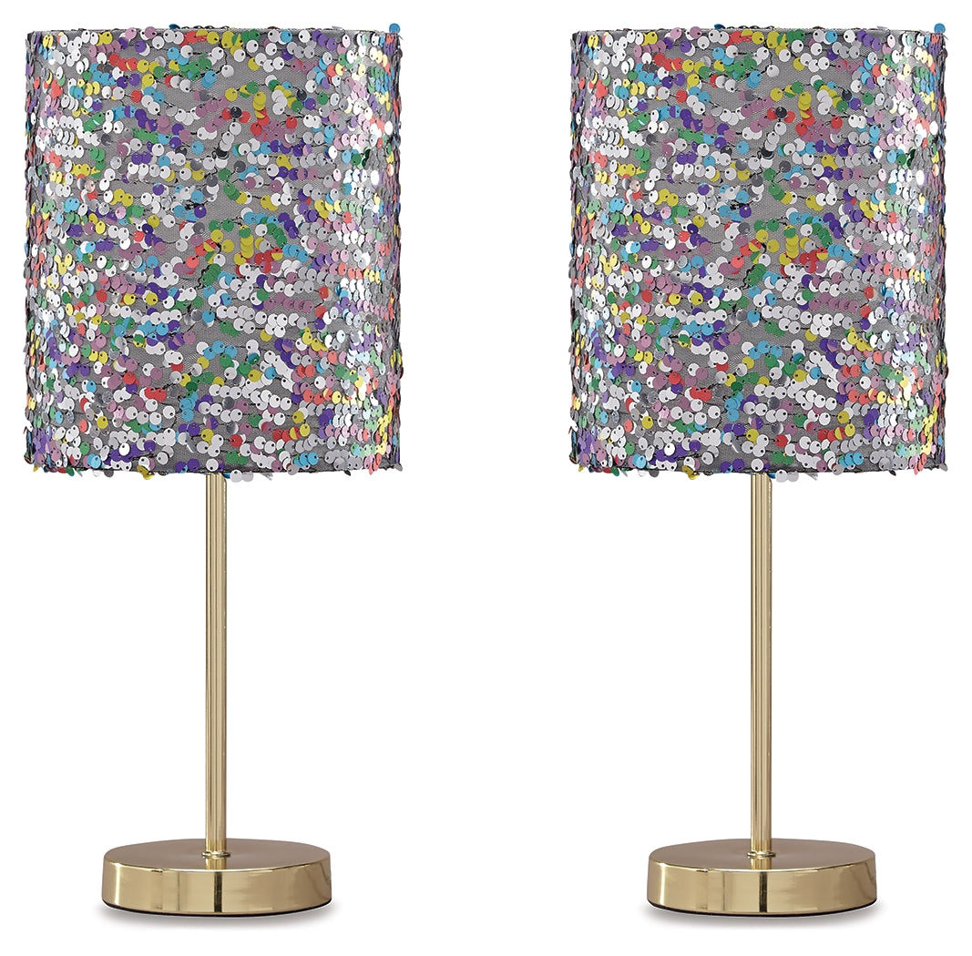 A2Z Furniture - Ashley Furniture - Maddy Lighting - Table Lamp (Set of 2) / Multi - L857724X2
