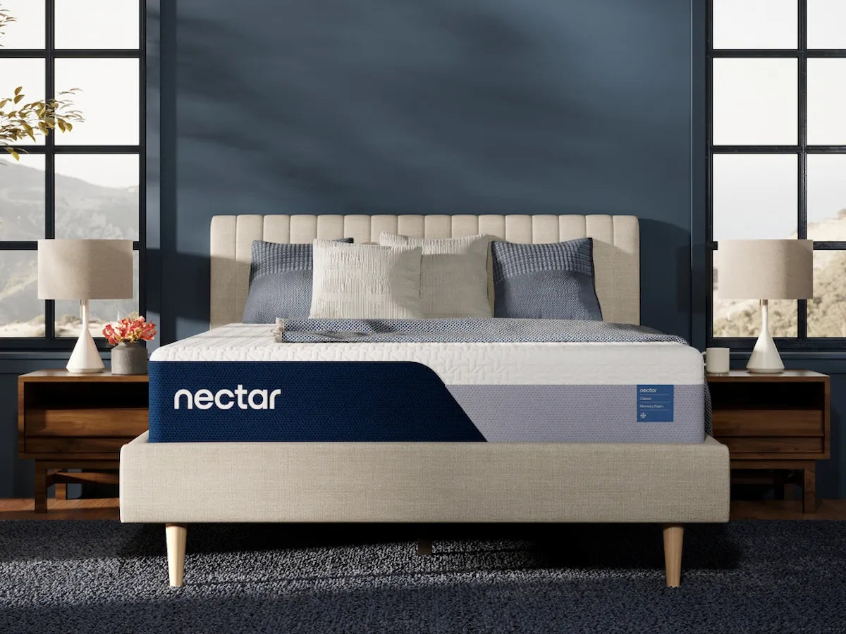 A2Z Furniture - Ashley Furniture - Nectar Classic Memory Foam 5.1 Mattresses - Twin / White - M12511
