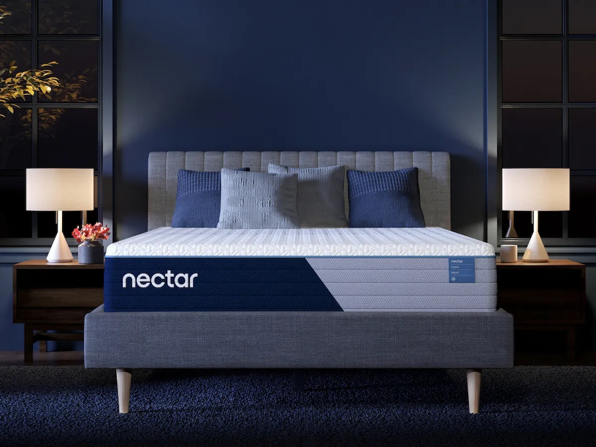 A2Z Furniture - Ashley Furniture - Nectar Classic Hybrid 5.1 Mattresses - Queen / White - M14031