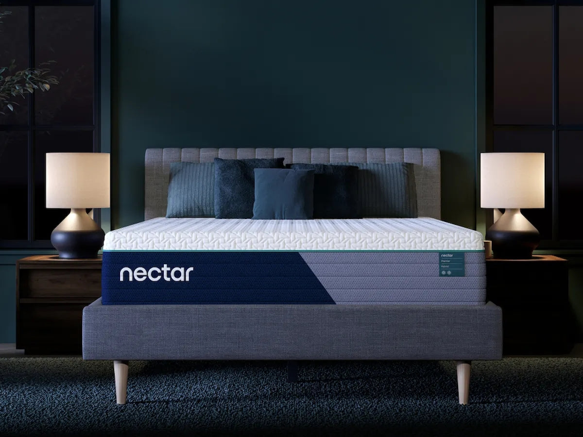 A2Z Furniture - Ashley Furniture - Nectar Premier Hybrid 5.1 Mattresses - Full / White - M14121