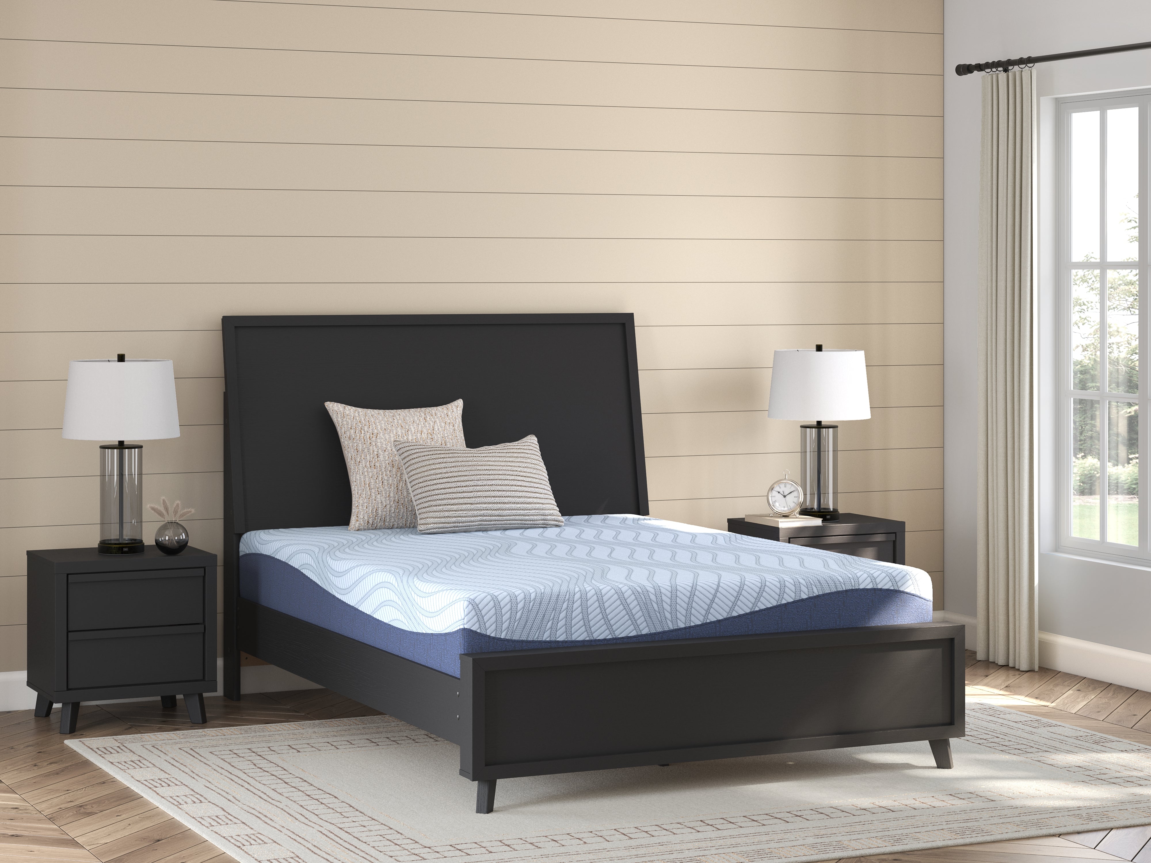 A2Z Furniture - Ashley Furniture - Peak 2.0 10 Memory Foam Mattresses - Twin / White - M20511