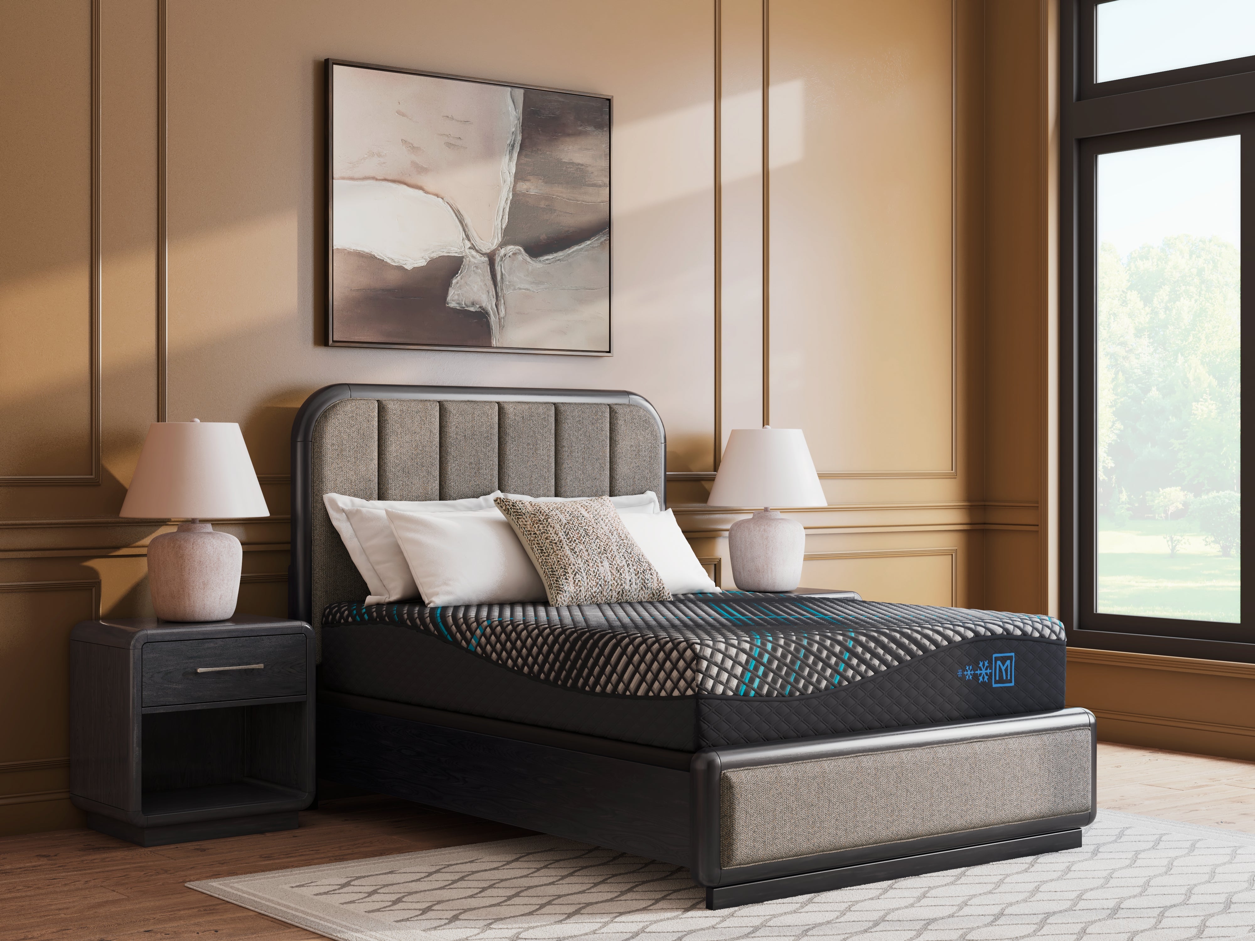 A2Z Furniture - Ashley Furniture - Millennium 2.0 Hybrid 12 Inch Mattresses - California King / Black - M31351