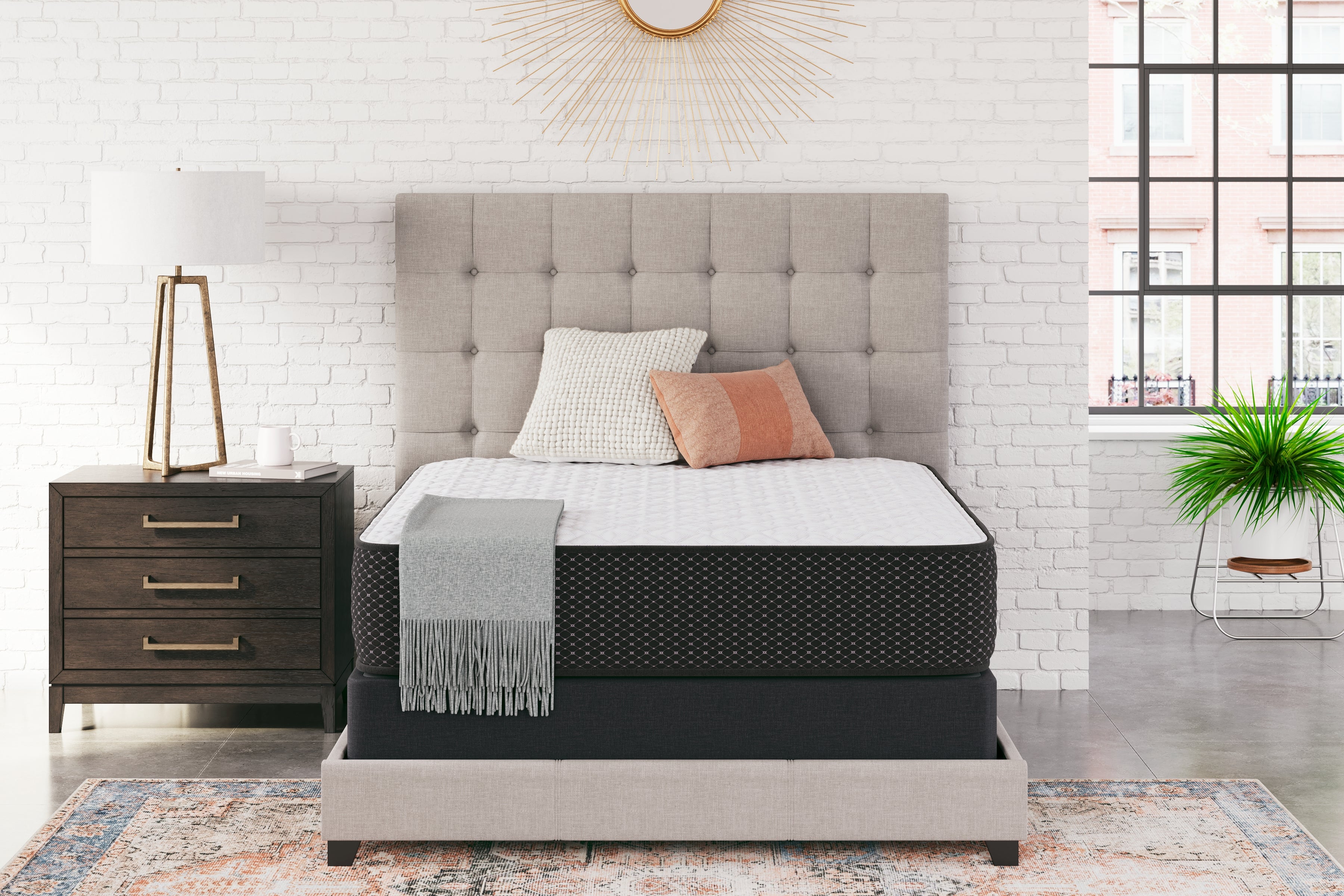 A2Z Furniture - Ashley Furniture - Limited Edition Firm Mattresses - King / White - M41041