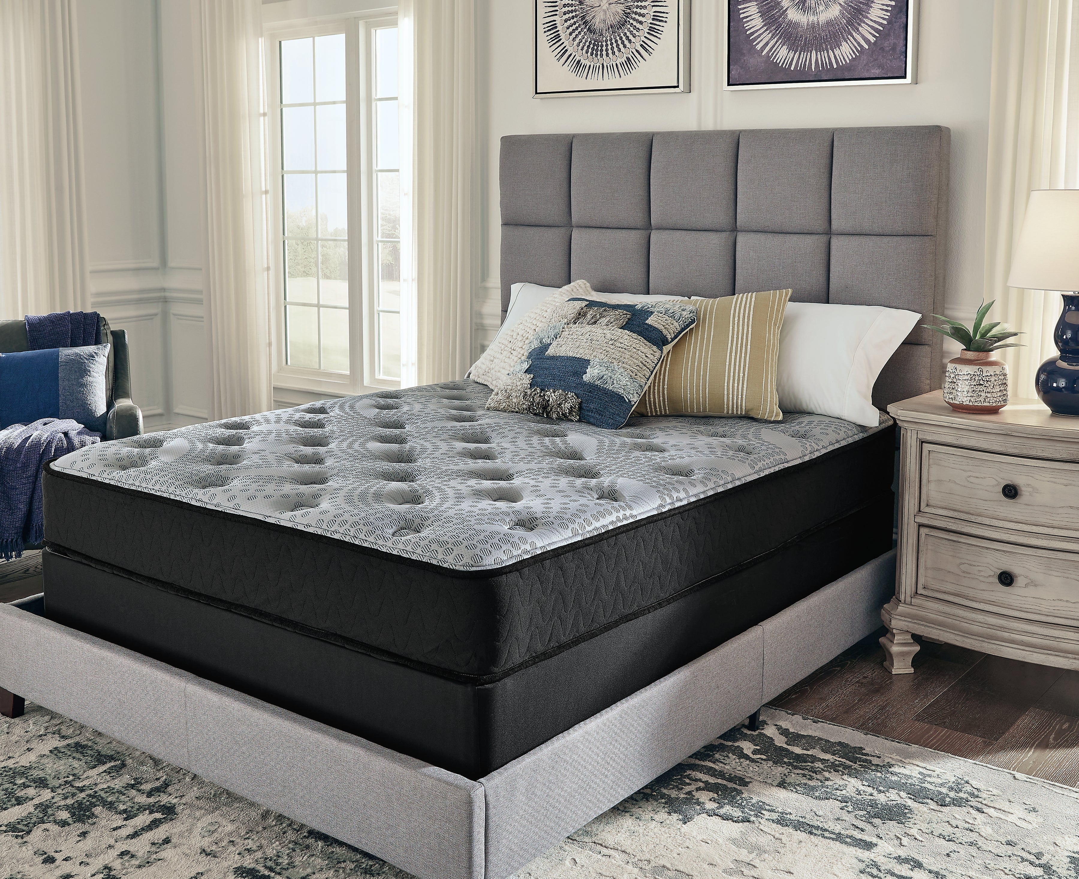 A2Z Furniture - Ashley Furniture - Comfort Plus Mattresses - Full / Gray - M50921