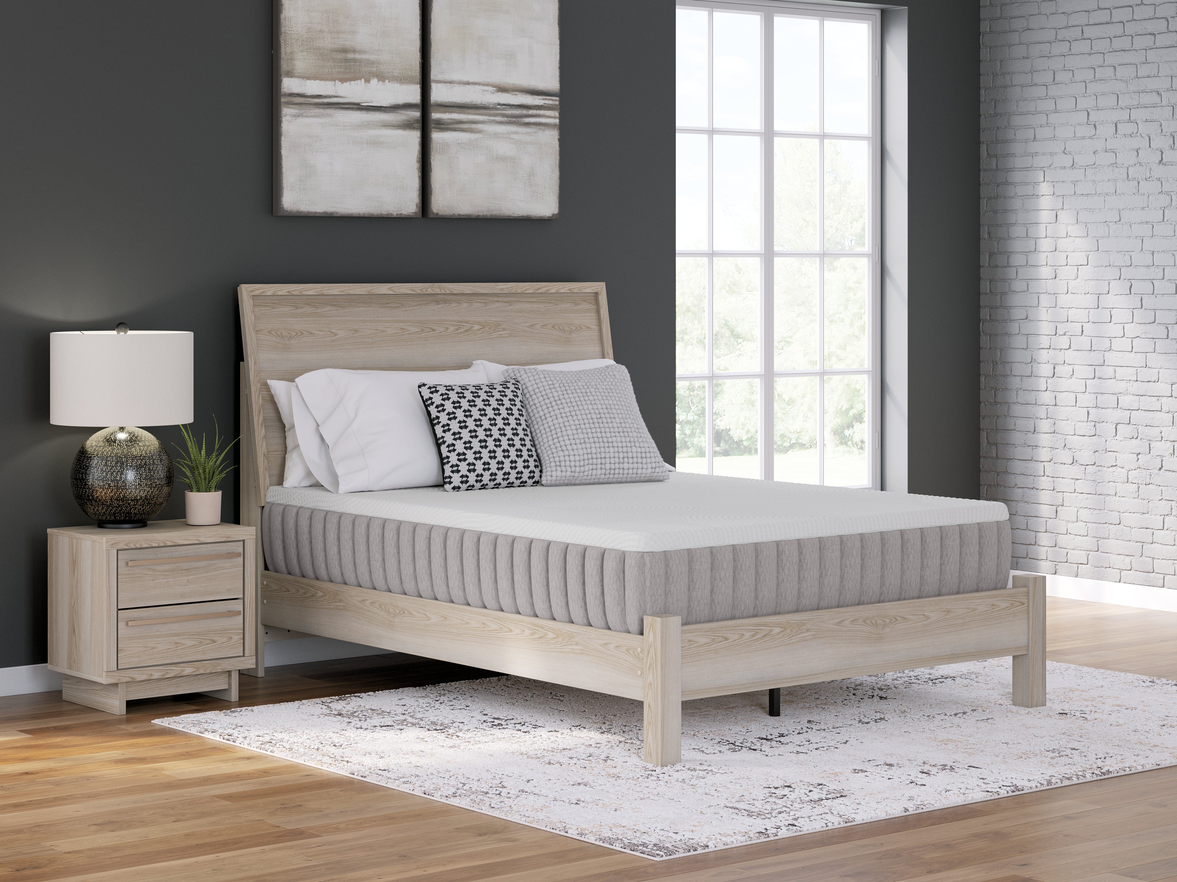 A2Z Furniture - Ashley Furniture - Terra Sleep Medium Mattresses - King / White - M52341