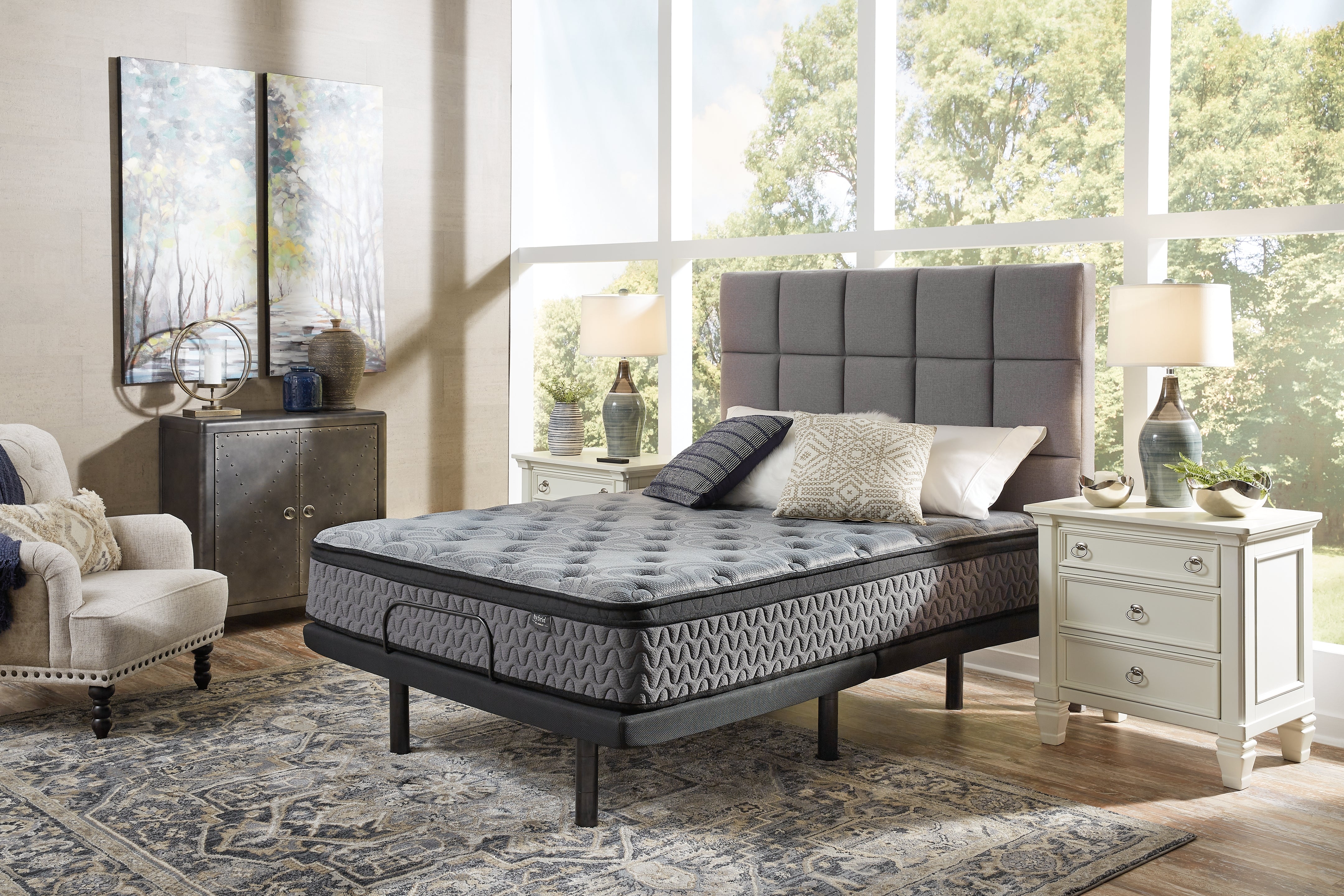 A2Z Furniture - Ashley Furniture - Augusta2 Mattresses - Queen / Gray - M52531