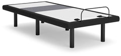 A2Z Furniture - Ashley Furniture - Best Base with Lumbar and Audio Twin XL Adjustable Base - TXL Adjustable Base / Charcoal Gray - M5X572