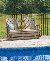 A2Z Furniture - Ashley Furniture - Hyland wave Outdoor - Rectangular Cocktail Table / Black - P108-701
