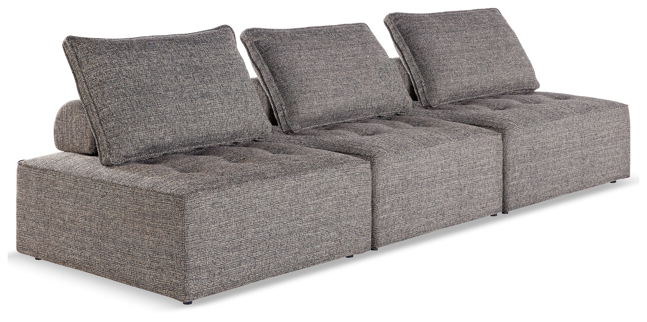 A2Z Furniture - Ashley Furniture - Bree Zee Outdoor - 3-Piece Outdoor Modular Seating / Brown - P160P9