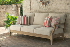 A2Z Furniture - Ashley Furniture - Clare View Outdoor - 3-Piece Outdoor Sectional / Beige - P801P10