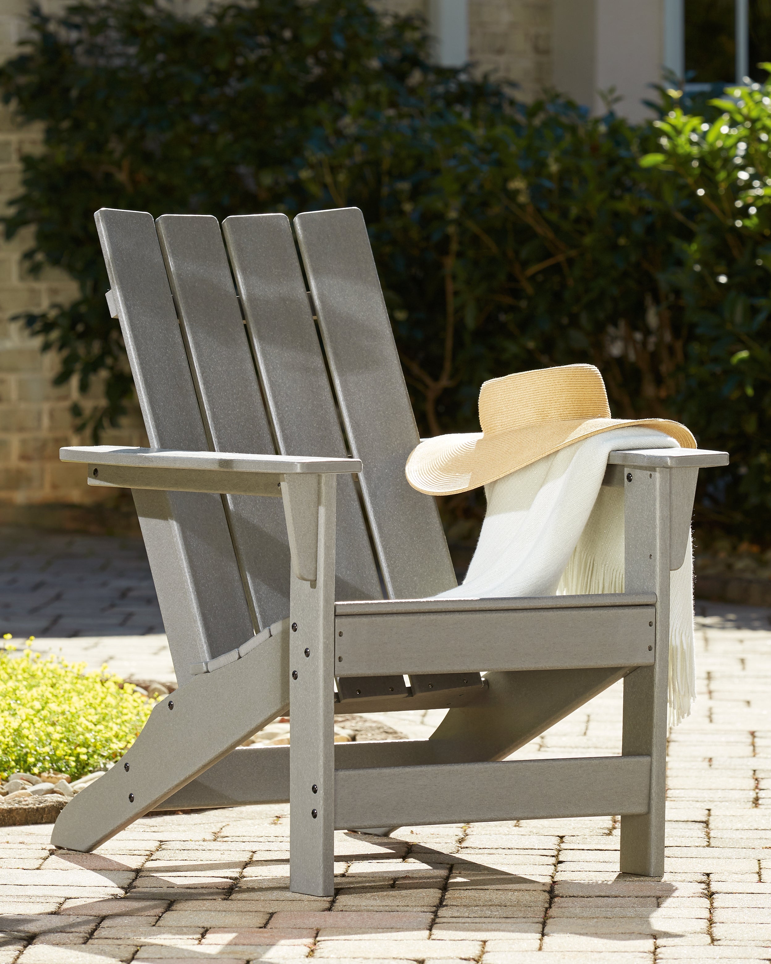 A2Z Furniture - Ashley Furniture - Visola Outdoor - Adirondack Chair / Gray - P802-898