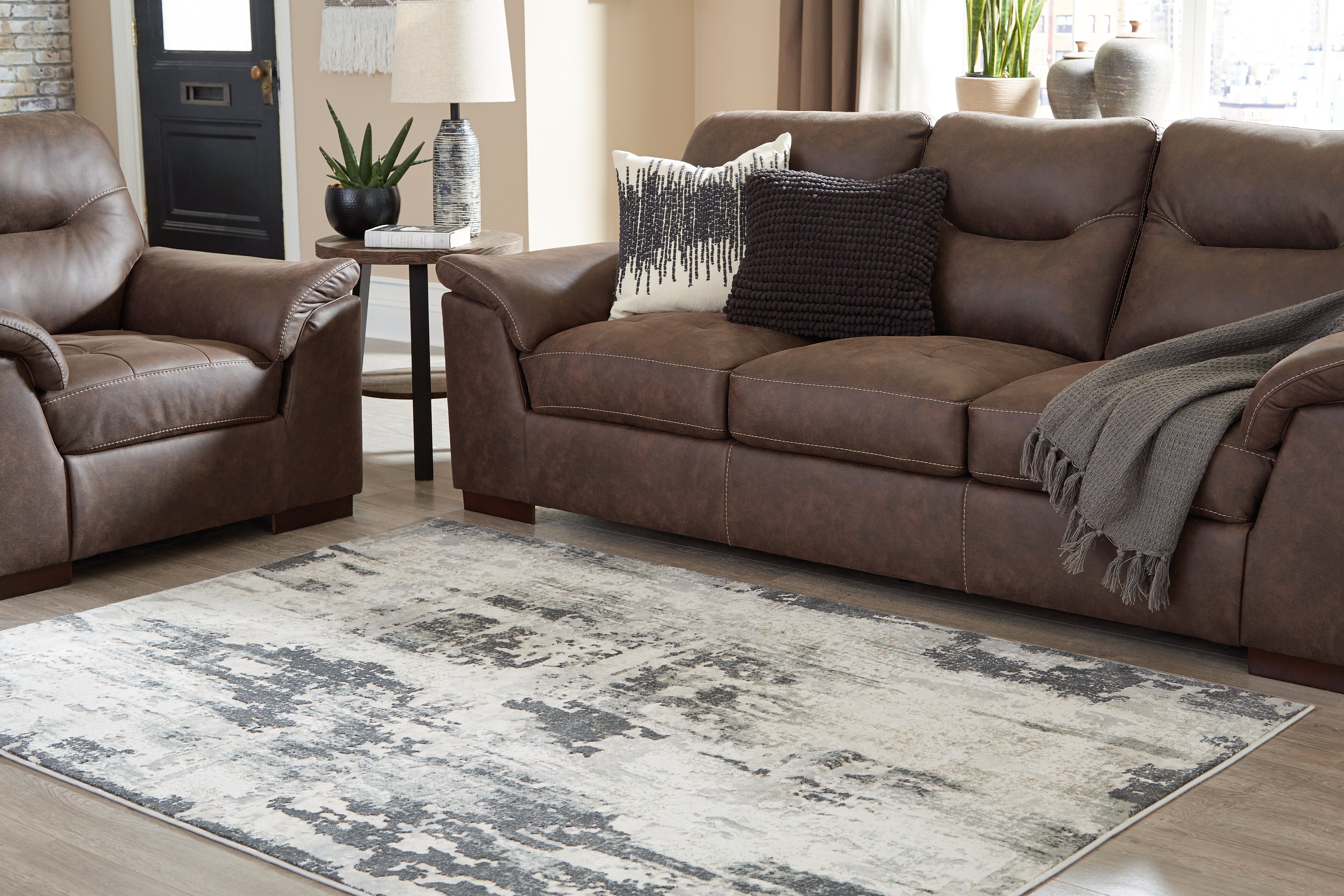 A2Z Furniture - Ashley Furniture - Mazatl Rug - 7'10" x 10'2" Rug / Multi - R403761