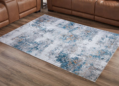 A2Z Furniture - Ashley Furniture - Garyard Rug - 5' x 7' Washable Rug / Multi - R405772