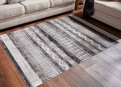 A2Z Furniture - Ashley Furniture - Henchester Rug - 5' x 7' Washable Rug / Multi - R405992
