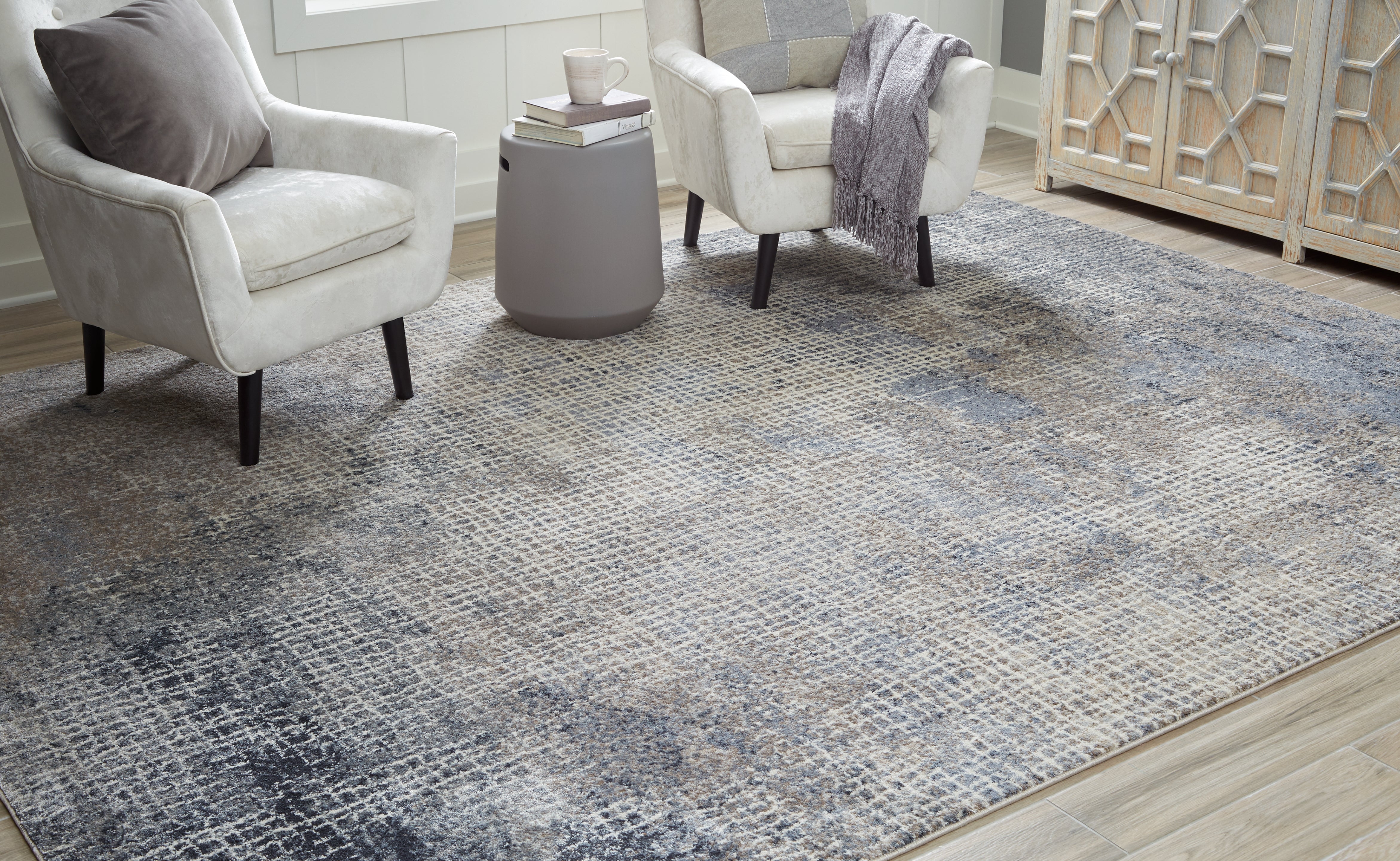 A2Z Furniture - Ashley Furniture - Brookhall Rug - 7'10" x 10'6" Rug / Multi - R406101