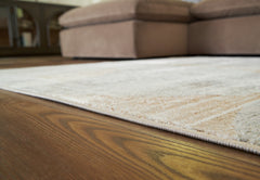A2Z Furniture - Ashley Furniture - Truward Rug - 8' x 10' Rug / Linen/Gray/Caramel - R406471