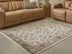 A2Z Furniture - Ashley Furniture - Beritham Rug - Medium Rug / Blue/Brown/Beige - R407262