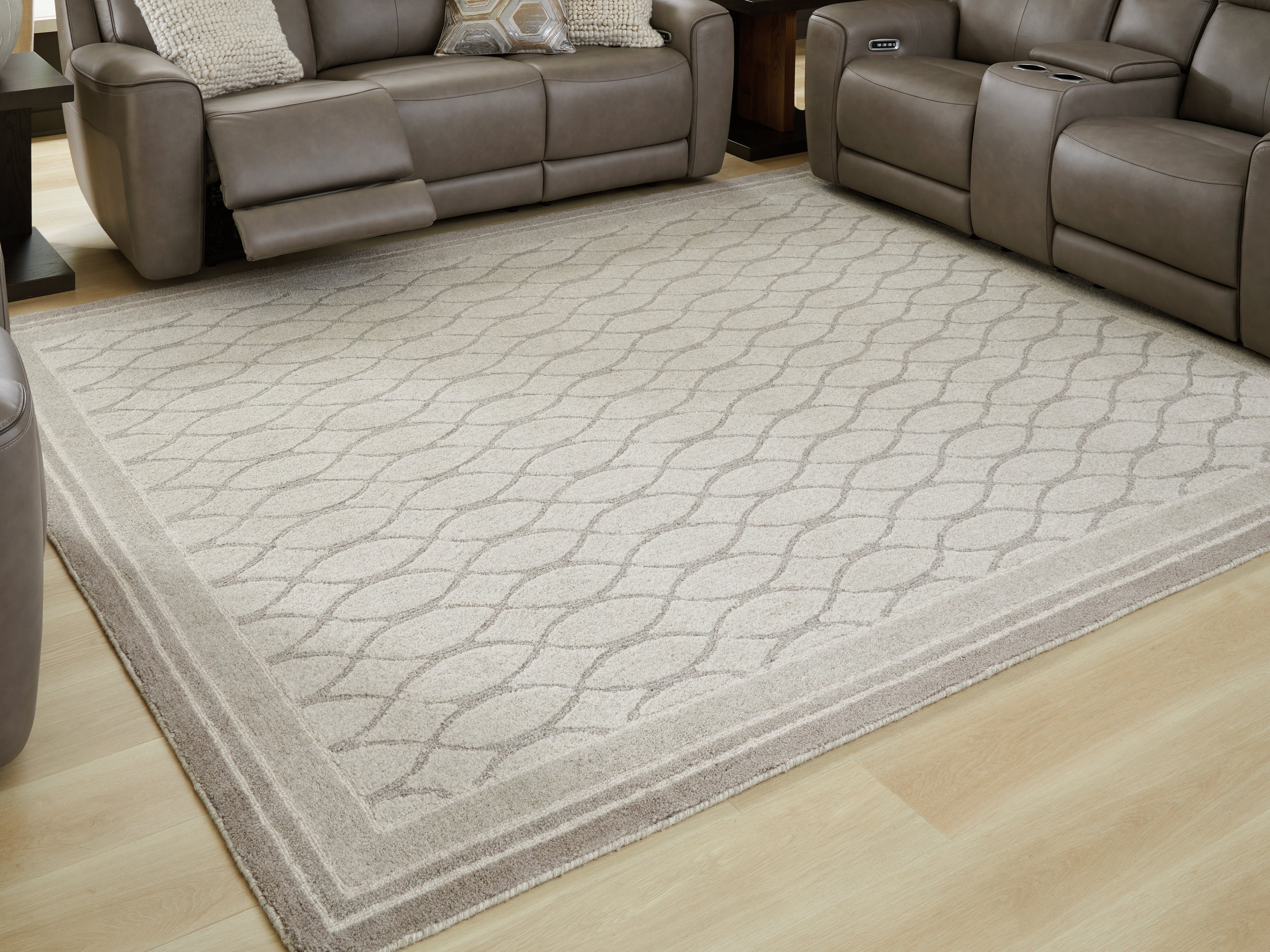 A2Z Furniture - Ashley Furniture - Wimney Rug - Large Rug / Gray - R407281