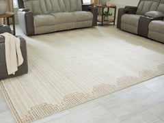 A2Z Furniture - Ashley Furniture - Emorymore Rug - Extra Large Rug / Brown/Beige - R407300