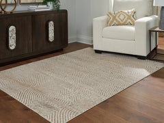 A2Z Furniture - Ashley Furniture - Bachus Rug - 7'10" x 10' Area Rug / Multi - R407751