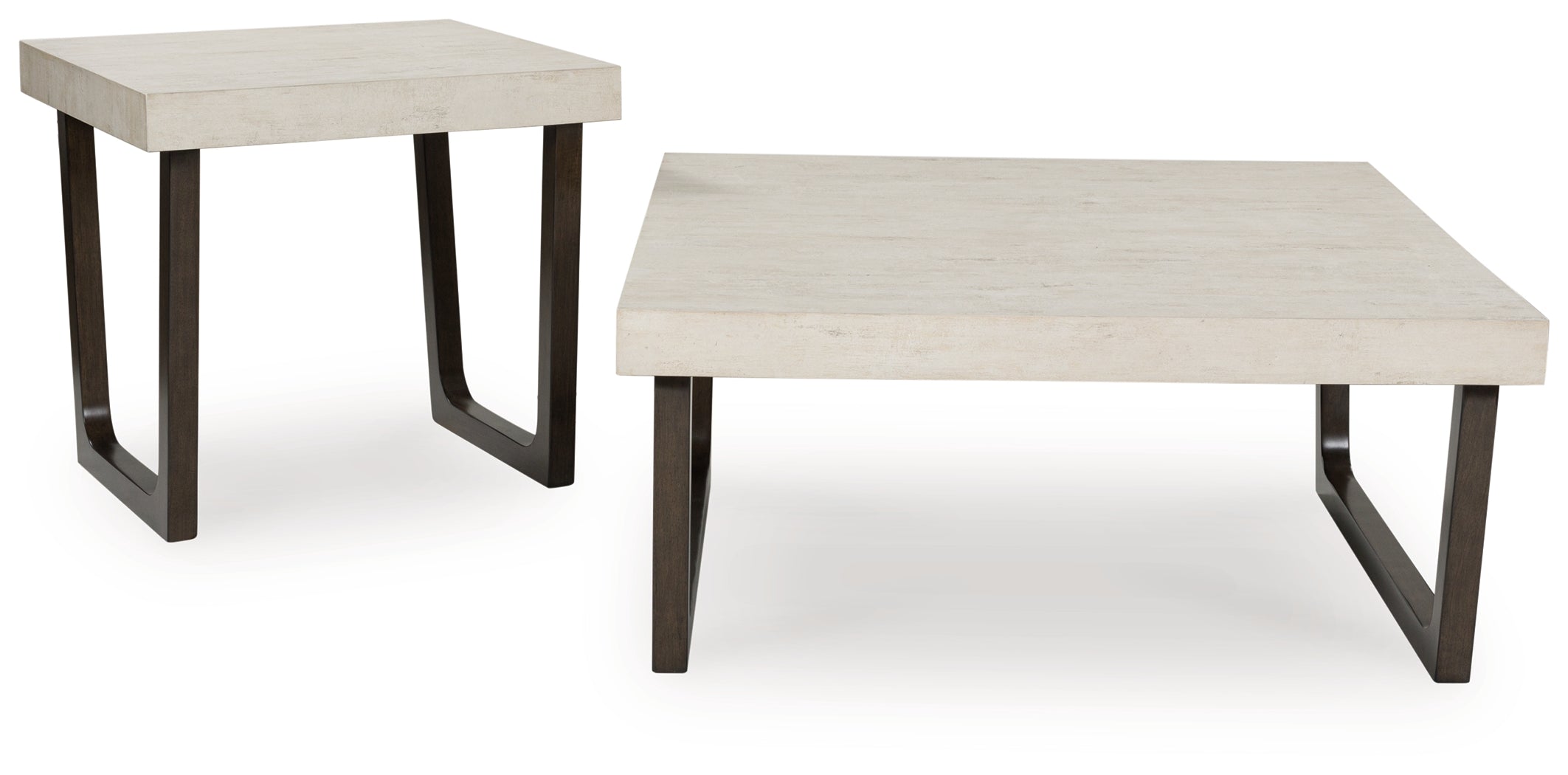 A2Z Furniture - Ashley Furniture - Westenfort Table (Set of 2) - Occasional Table Set (Set of 2) / Espresso/Gray - T202-12