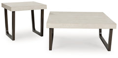A2Z Furniture - Ashley Furniture - Westenfort Table (Set of 2) - Occasional Table Set (Set of 2) / Espresso/Gray - T202-12
