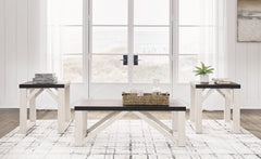 A2Z Furniture - Ashley Furniture - Dorrinson Table (Set of 3) - Occasional Table Set (3/CN) / Antique White - T236-13